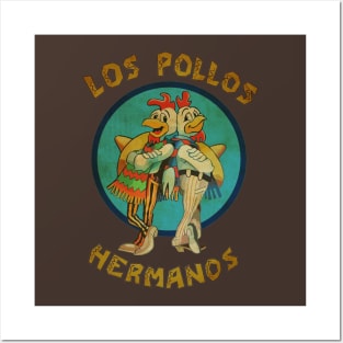 vintage los pollos Posters and Art